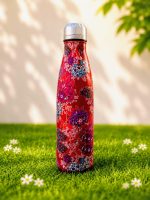 Premium Floral Stainless Steel Vacuum Insulated Water Bottle